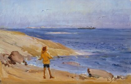 Antti on a Rocky Beach — size preview