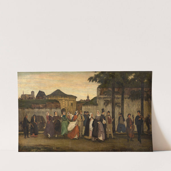 Antwerp Wedding (1866) by Willem Linnig the Younger