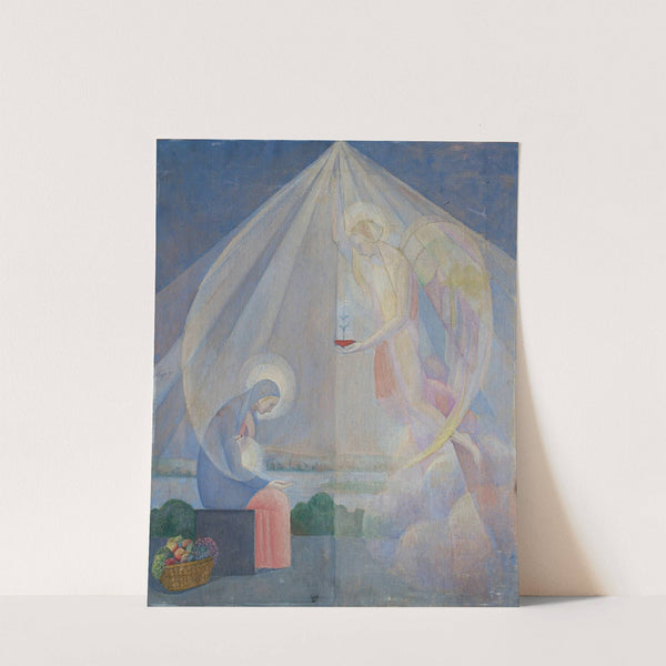 Anunciación by Ángel Zárraga