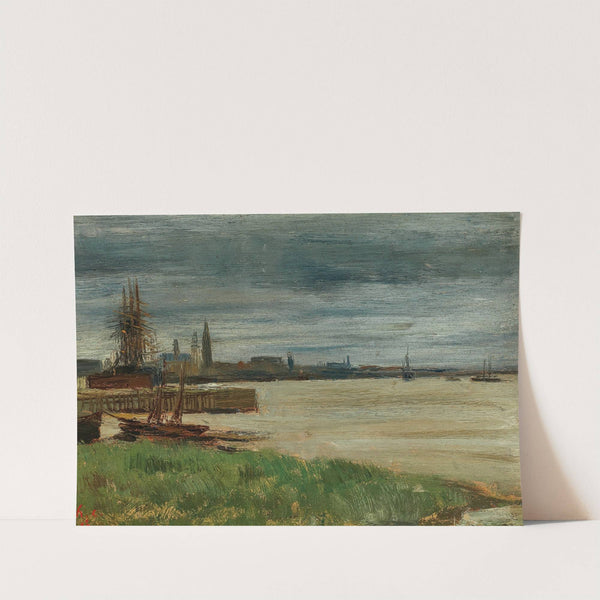 Anvers, Le fleuve (La rade d‘Anvers) by Henri Evenepoel
