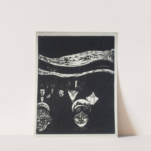 Anxiety (1896) by Edvard Munch