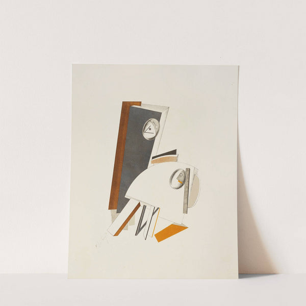 Anxious Ones (Ängstliche) (1923) by El Lissitzky