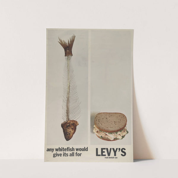 Any whitefish would give its all for Levy's real Jewish rye by Robert Gage