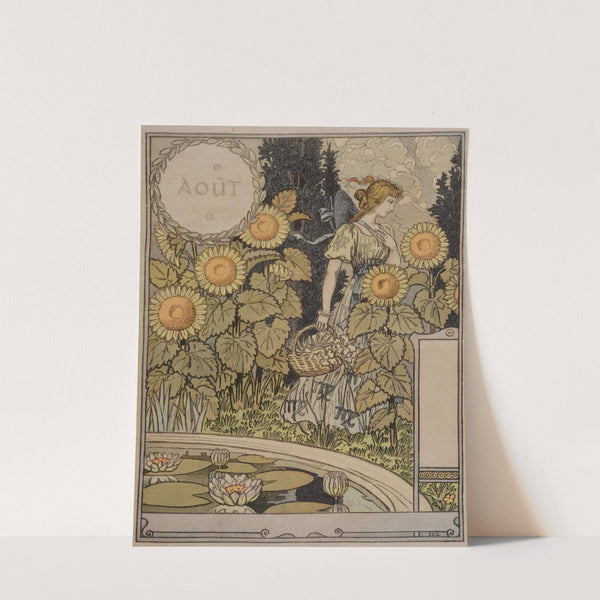 Août (1896-1898) by Eugène Grasset