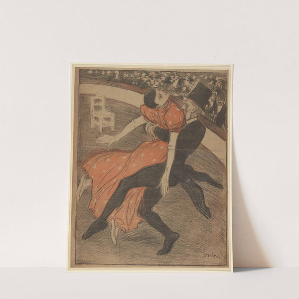 Apache dancers (1890 - 1899) by Théophile Alexandre Steinlen