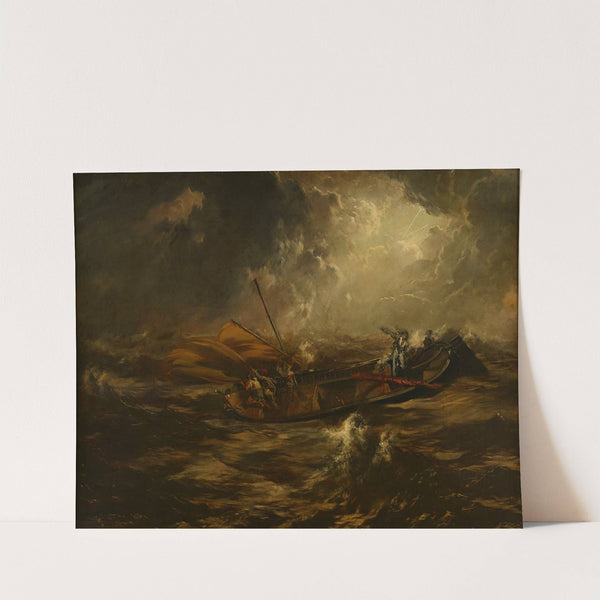 Apfelpflückendes Mädchen by Anton Romako