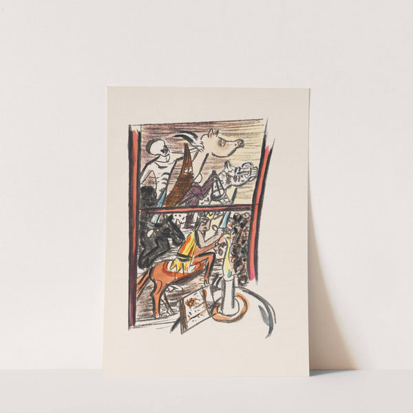 Apokalypse (1943) by Max Beckmann