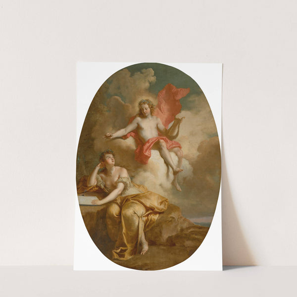 Apollo And A Muse by Auger Lucas