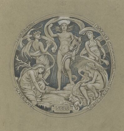 Apollo and Attendants (ca. 1893)