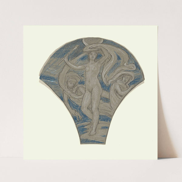 Apollo and Attendants (ca. 1893) by Elihu Vedder