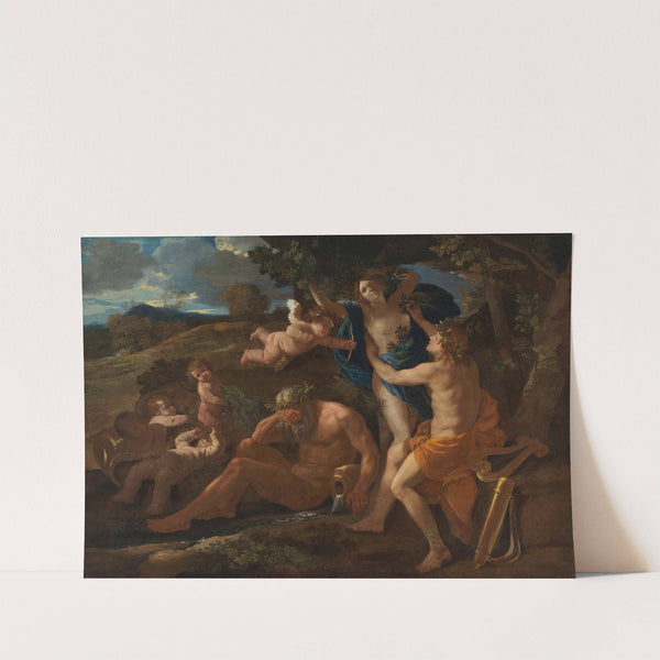 Apollo and Daphne (c.1627) by Nicolas Poussin