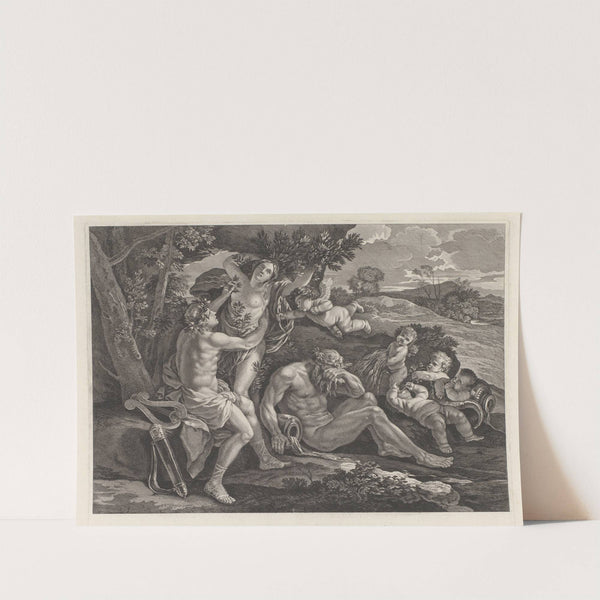 Apollo and Daphne (1667) by François Chauveau