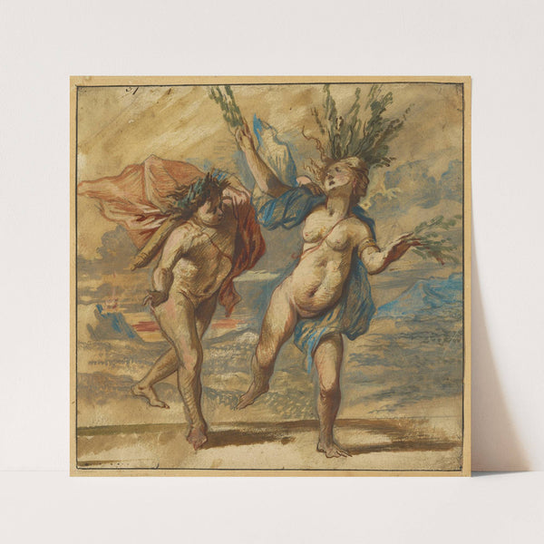 Apollo and Daphne by Jan Boeckhorst