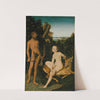 Apollo and Diana (1530) by Lucas Cranach the Elder