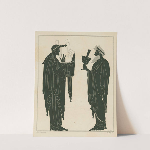 Apollo and Dionysus (1844-1861) by A. Rey