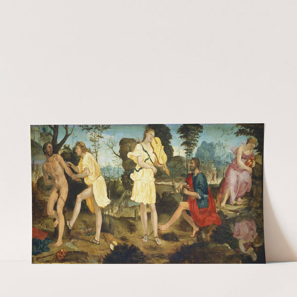 Apollo and Marsyas (C. 1540) by Michelangelo Anselmi
