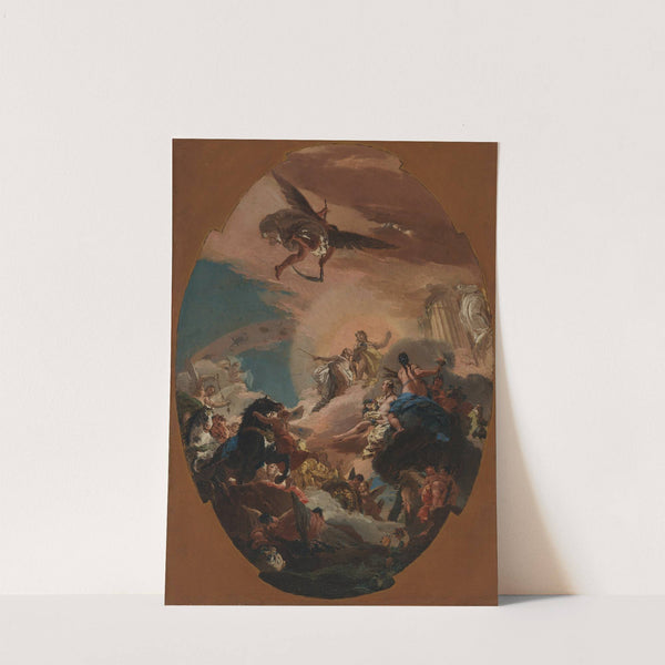 Apollo and Phaëthon (circa 1731) by Giovanni Battista Tiepolo