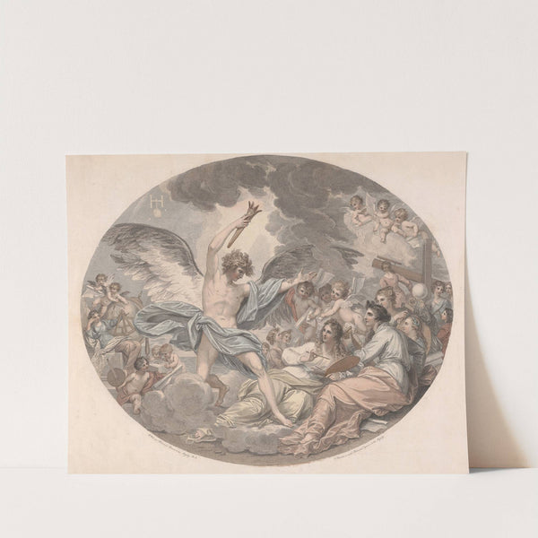 Apollo and the Muses (1789) by Benjamin West