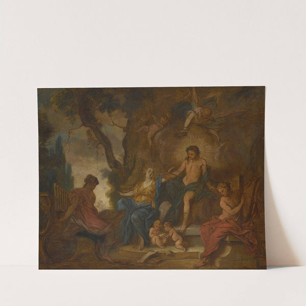 Apollo and the muses by Nicolas Bertin