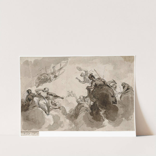 Apollo and the Muses by Jacob de Wit