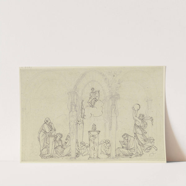 Apollo and the muses by Peter von Cornelius