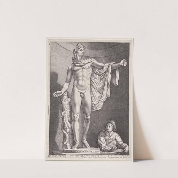 Apollo Belvedere (1592) by Hendrick Goltzius