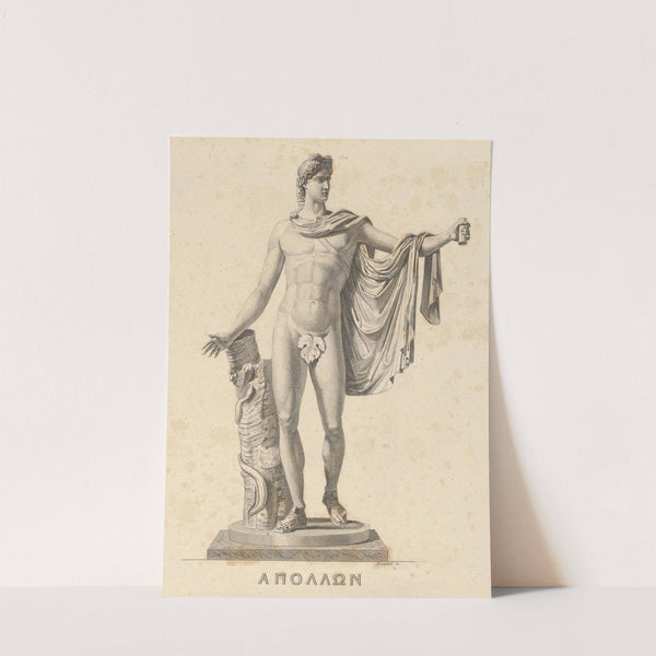 Apollo Belvedere (1825) by Asher Brown Durand