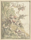 Apollo en de muzen op de Parnassus