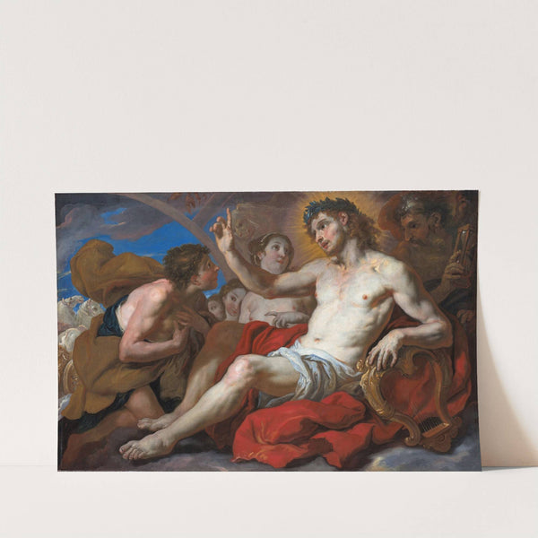 Apollo Granting Phaeton Permission To Drive The Chariot of The Sun by Johann Michael Rottmayr