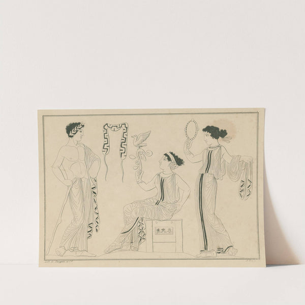 Apollo, Hera and the cuckoo, and Aphrodite (1844-1861) by A. Rey