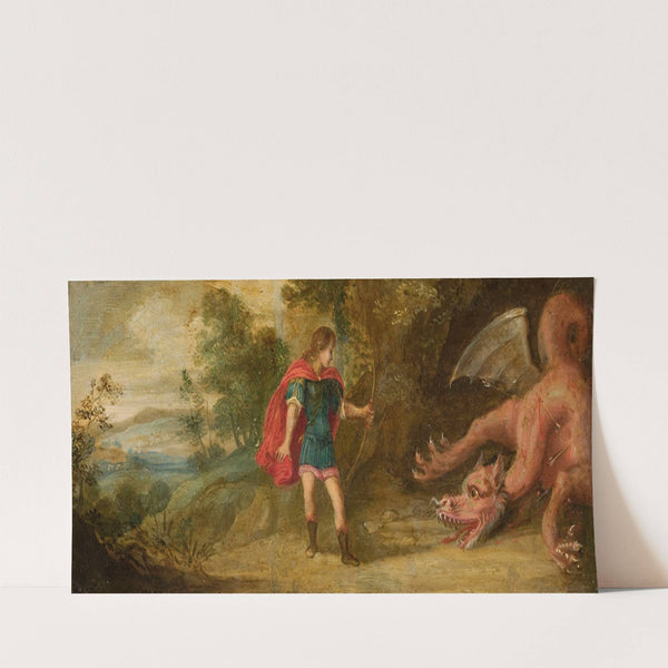 Apollo killing Python (Ovid, Metamorphoses, I, 438ff.)