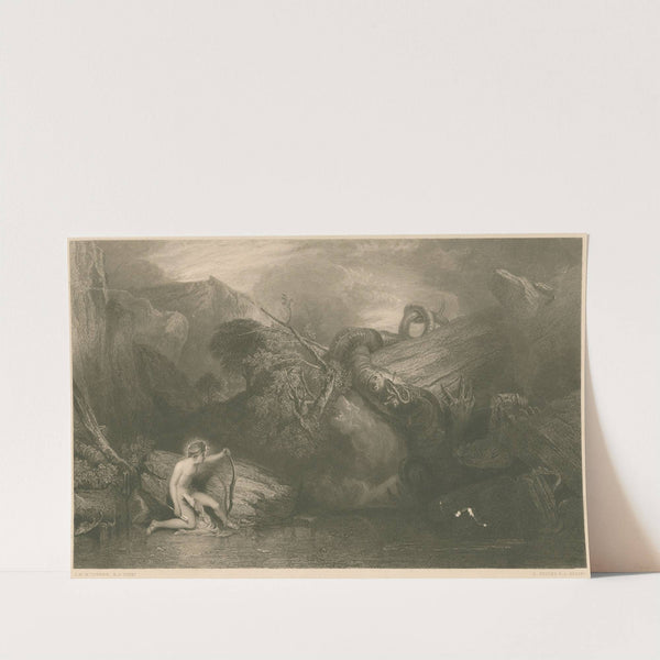 Apollo killing the python (1860-12) by Joseph Mallord William Turner
