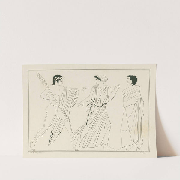 Apollo pursuing Daphne (1844-1861) by A. Rey