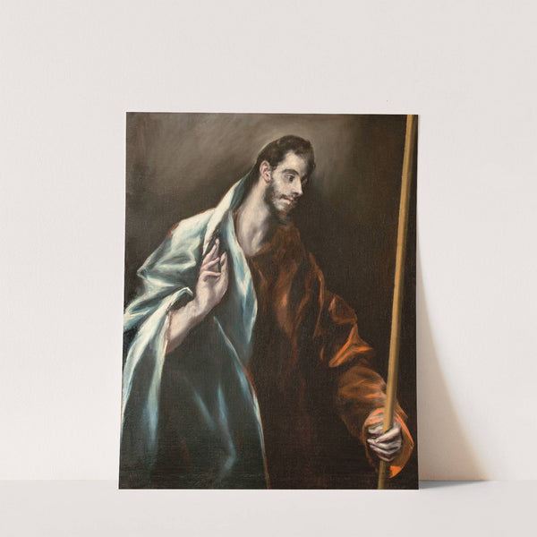 Apostle St Thomas (1610-1614) by El Greco (Domenikos Theotokopoulos)