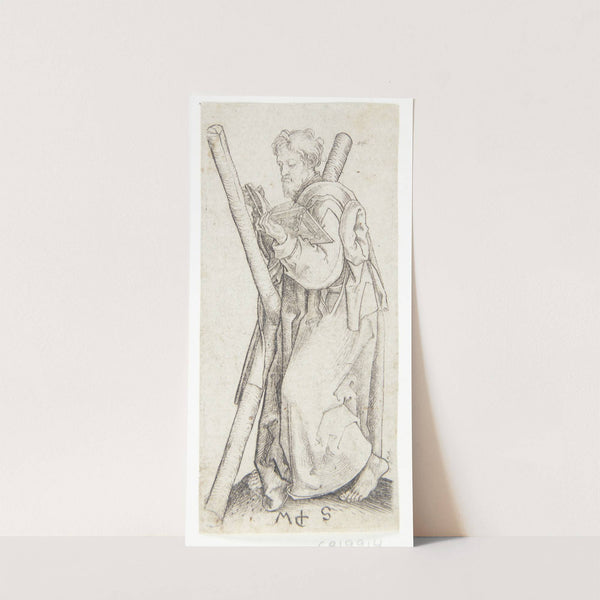 Apostlen Andreas by Martin Schongauer