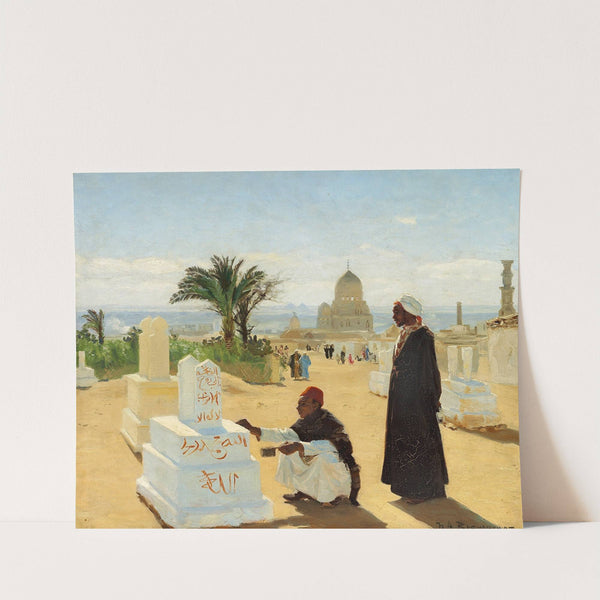 Apostlen Jacobs og profeten Zacharias' grave by Hans Andersen Brendekilde