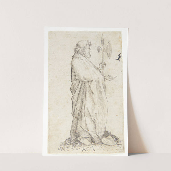 Apostlen Mattæus by Martin Schongauer