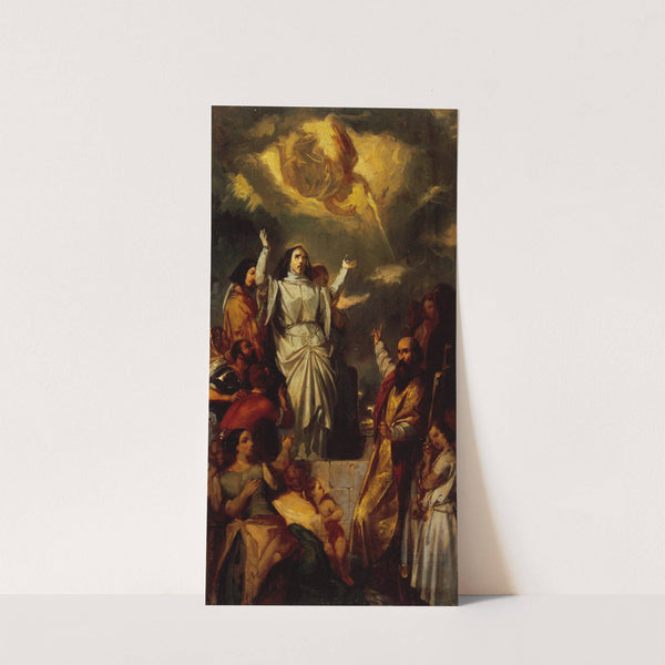 Apothéose de sainte Geneviève (1835) by Eugène Devéria