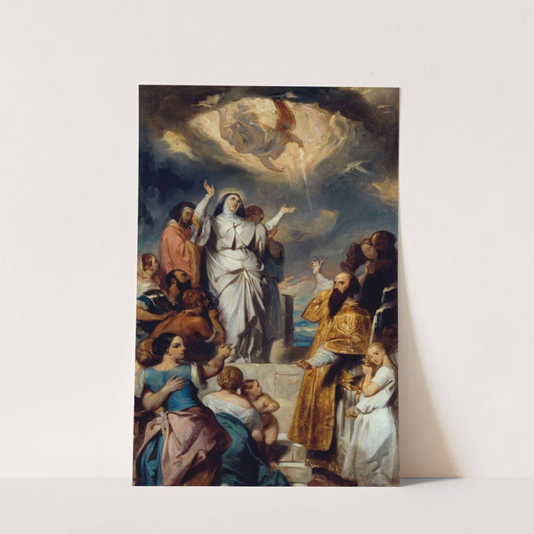 Apothéose de sainte Geneviève (1835) by Eugène Devéria