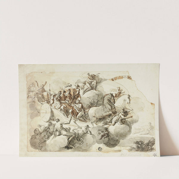 Apotheosis of a Hero by Domenico Mondo