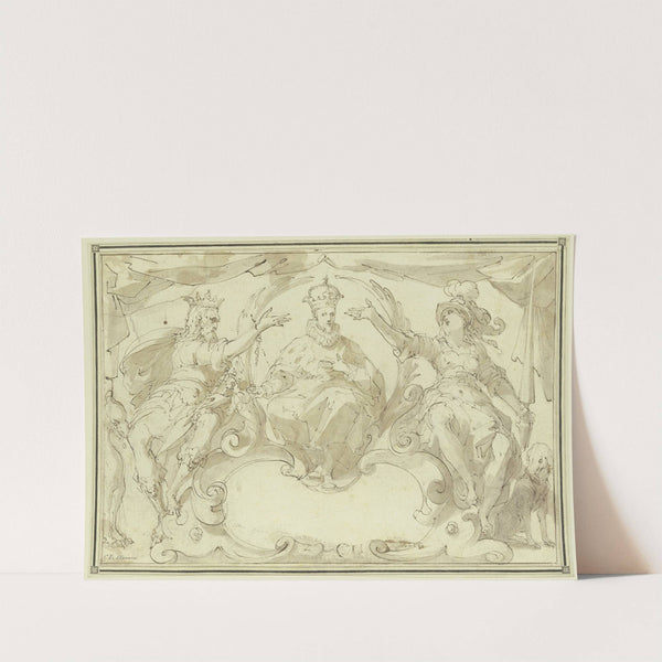 Apotheosis of an emperor by Giovanni Battista Merano