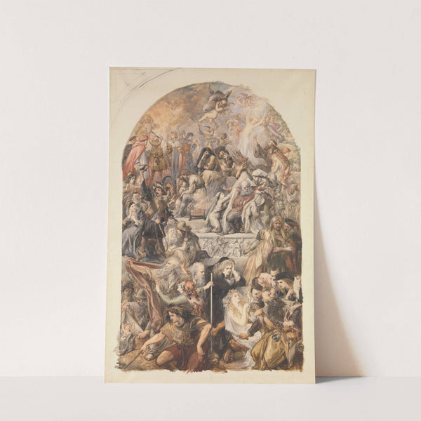 Apotheosis of Shakespeare's Characters by Sir John Gilbert