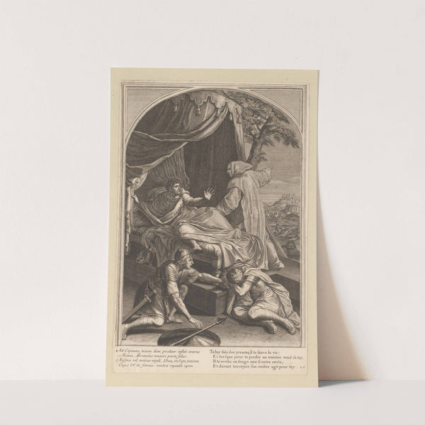 Apparition of Saint Bruno to Comte Roger (1623-1676) by François Chauveau