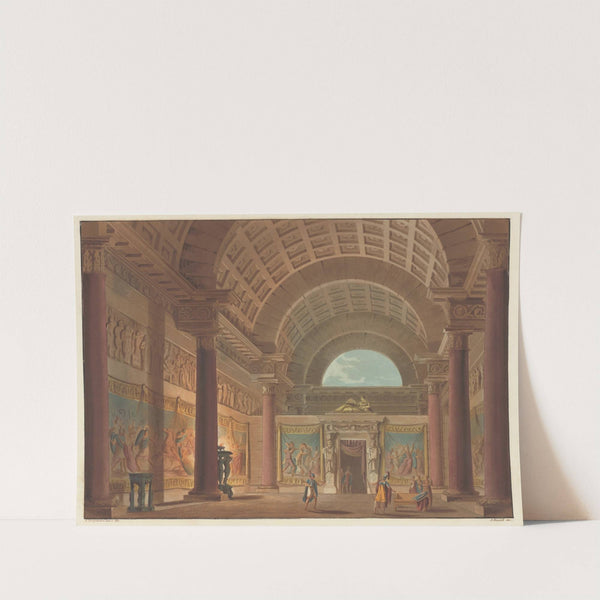 Appartamenti d’Ersilia (1815) by Alessandro Sanquirico