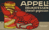 Appels Delikatessen überall gegessen (1911 - 1913)
