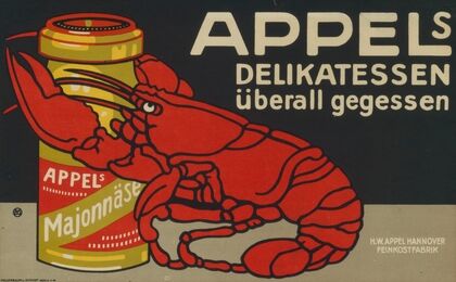 Appels Delikatessen überall gegessen (1911 - 1913)