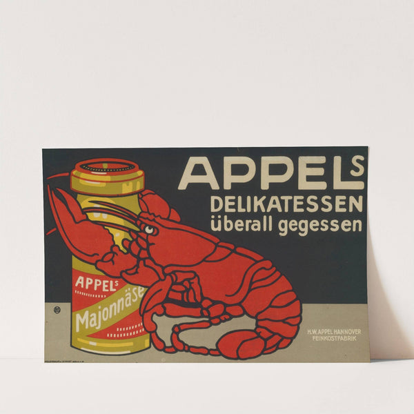 Appels Delikatessen überall gegessen (1911 - 1913) by Aenne Koken