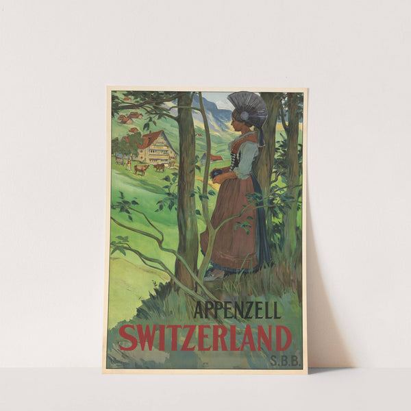 Appenzell Switzerland (1904) by Auguste Viollier