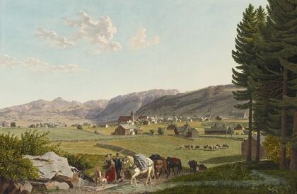 Appenzell, von Nordwesten
