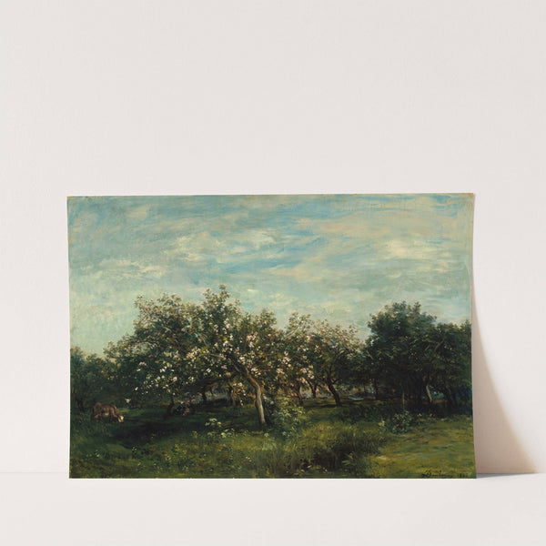 Apple Blossoms (1873) by Charles François Daubigny